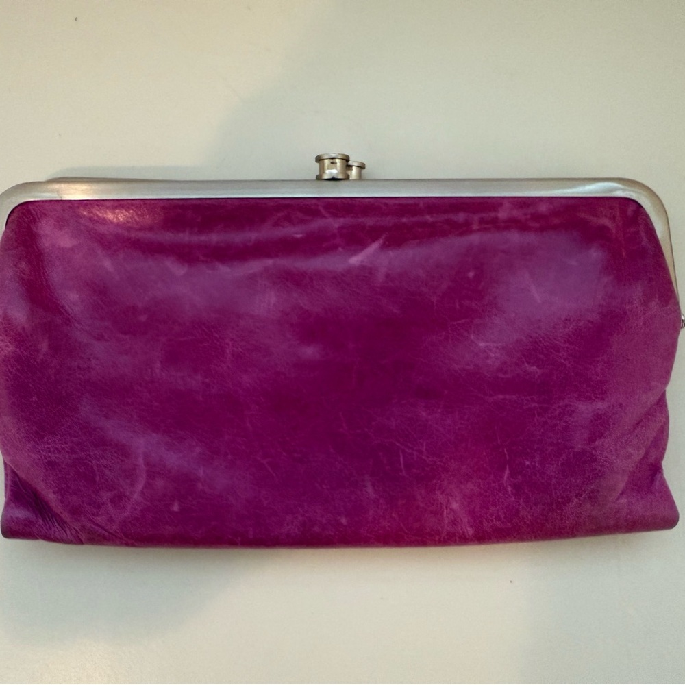 HOBO Lauren wallet/clutch in purple.